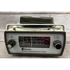 Benmar Navigator 555A Marine Audio Direction Finder Japan For Parts AS-IS